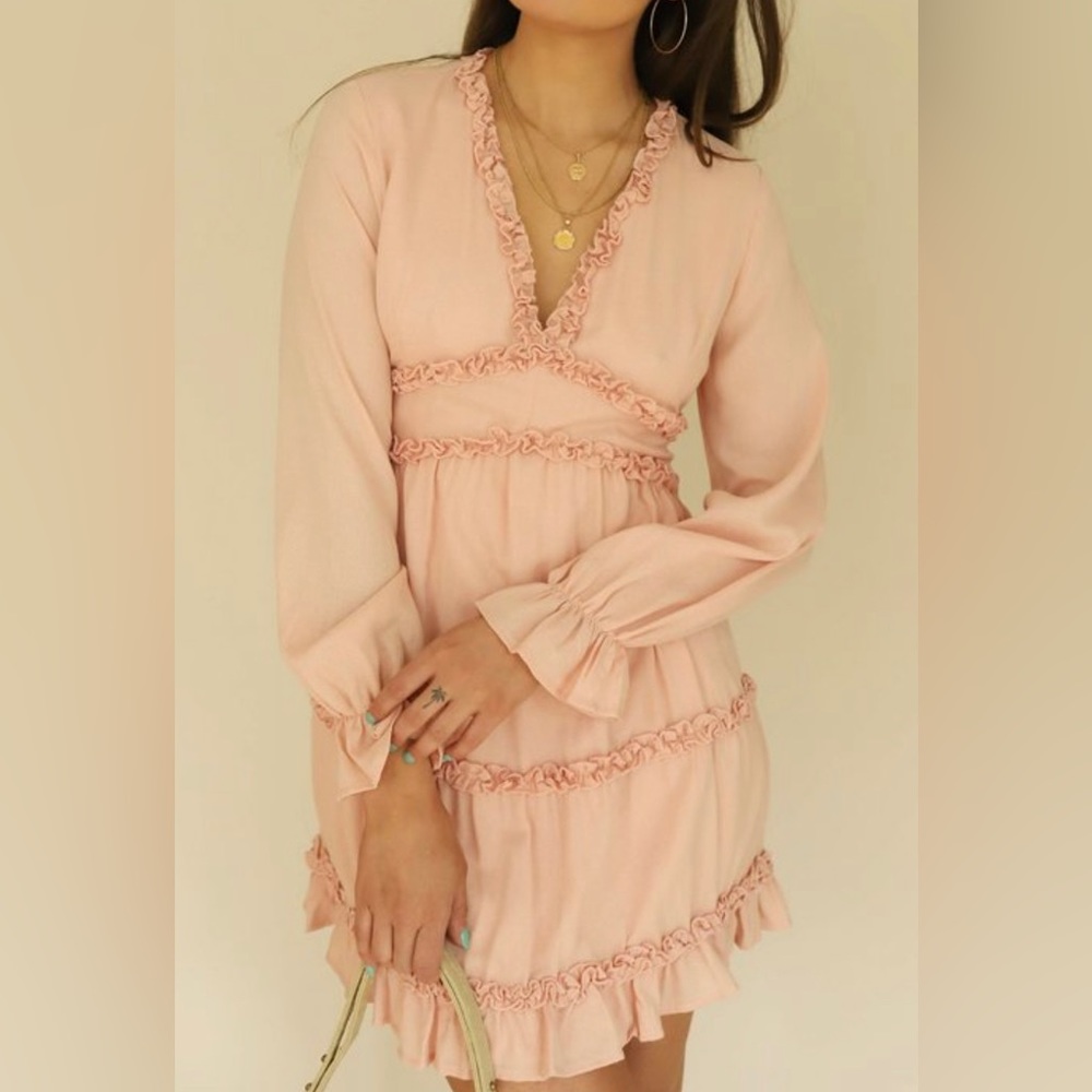 Moodie frill dress